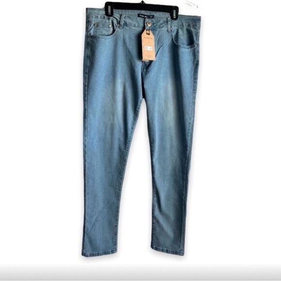 Vins Me Jeans Denim - LAST CHANCE REMOVING TONIGHT ~Vins Me Blue Skinny Jeans Size 16